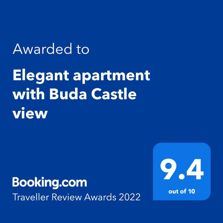בודפשט Elegant Apartment With Buda Castle View מראה חיצוני תמונה